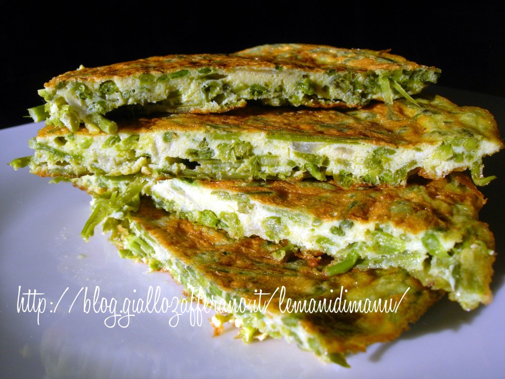 Frittata di asparagi selvatici, Ricetta facile e veloce | Le Mani ...