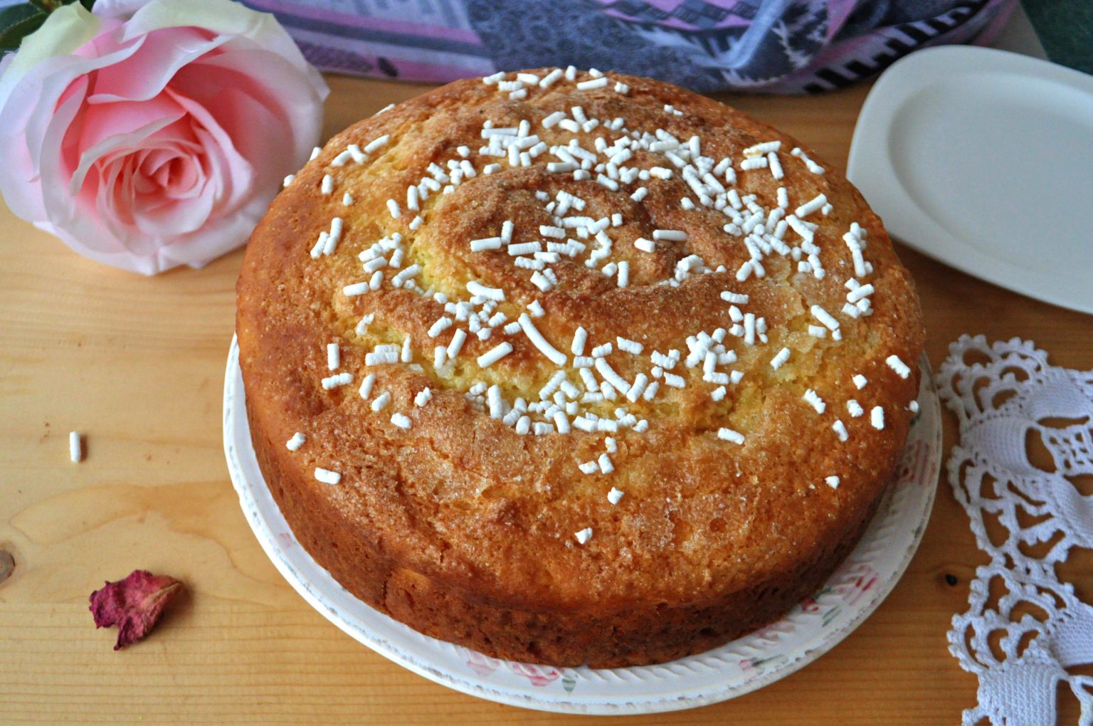 Torta Veloce Allo Yogurt Senza Uova