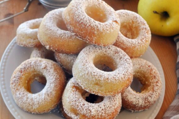 Ciambelline alle mele senza glutine