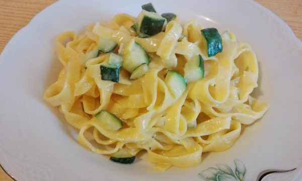 Tagliolini zucchine e gorgonzola