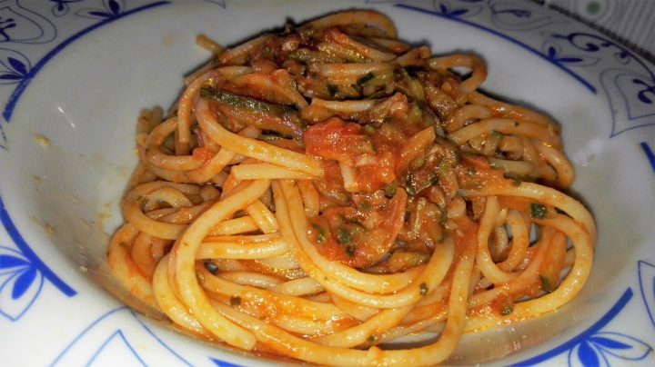 Spaghetti alle zucchine