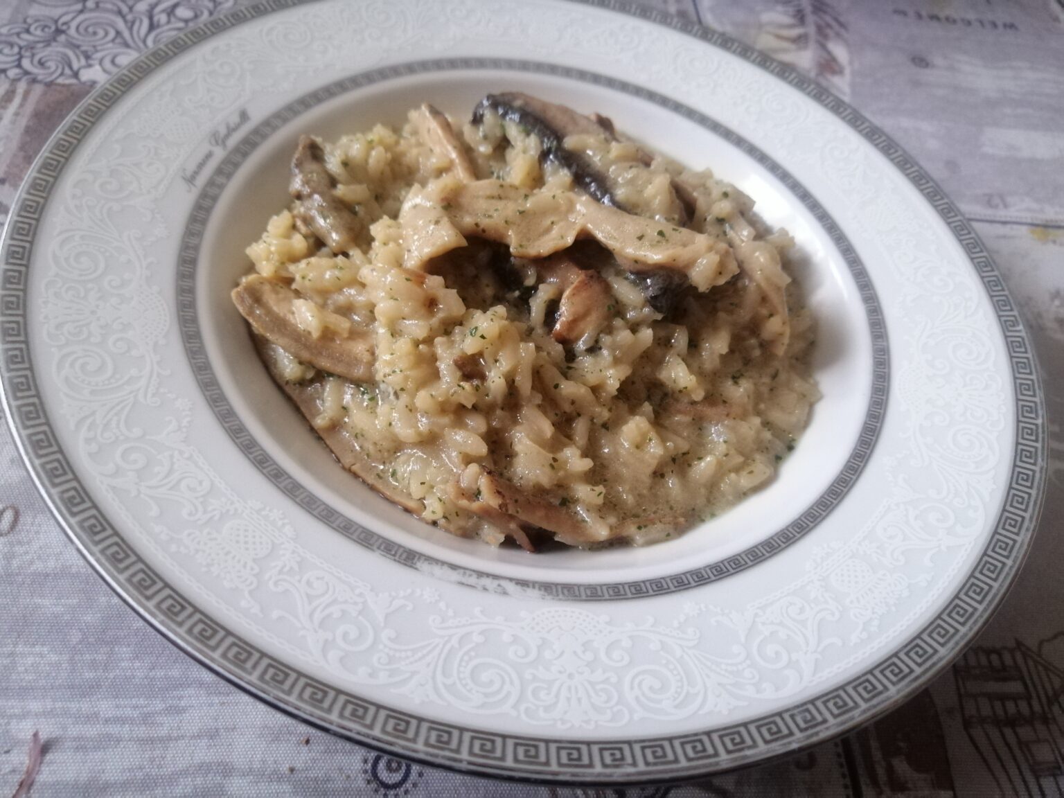 Risotto ai funghi porcini e Le mie loverie