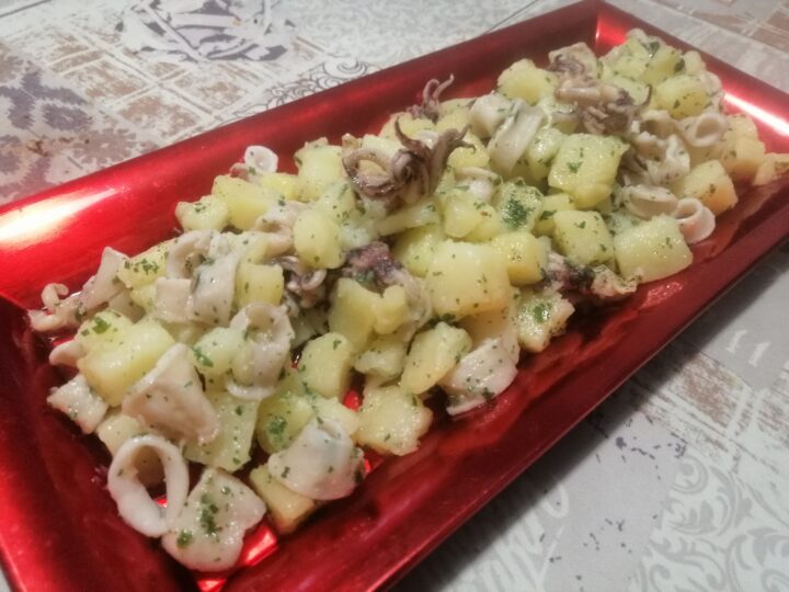 Insalata di calamari e patate