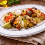 Insalata di riso vegetariana