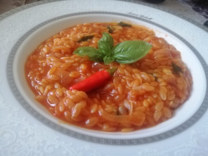 Risoni al pomodoro