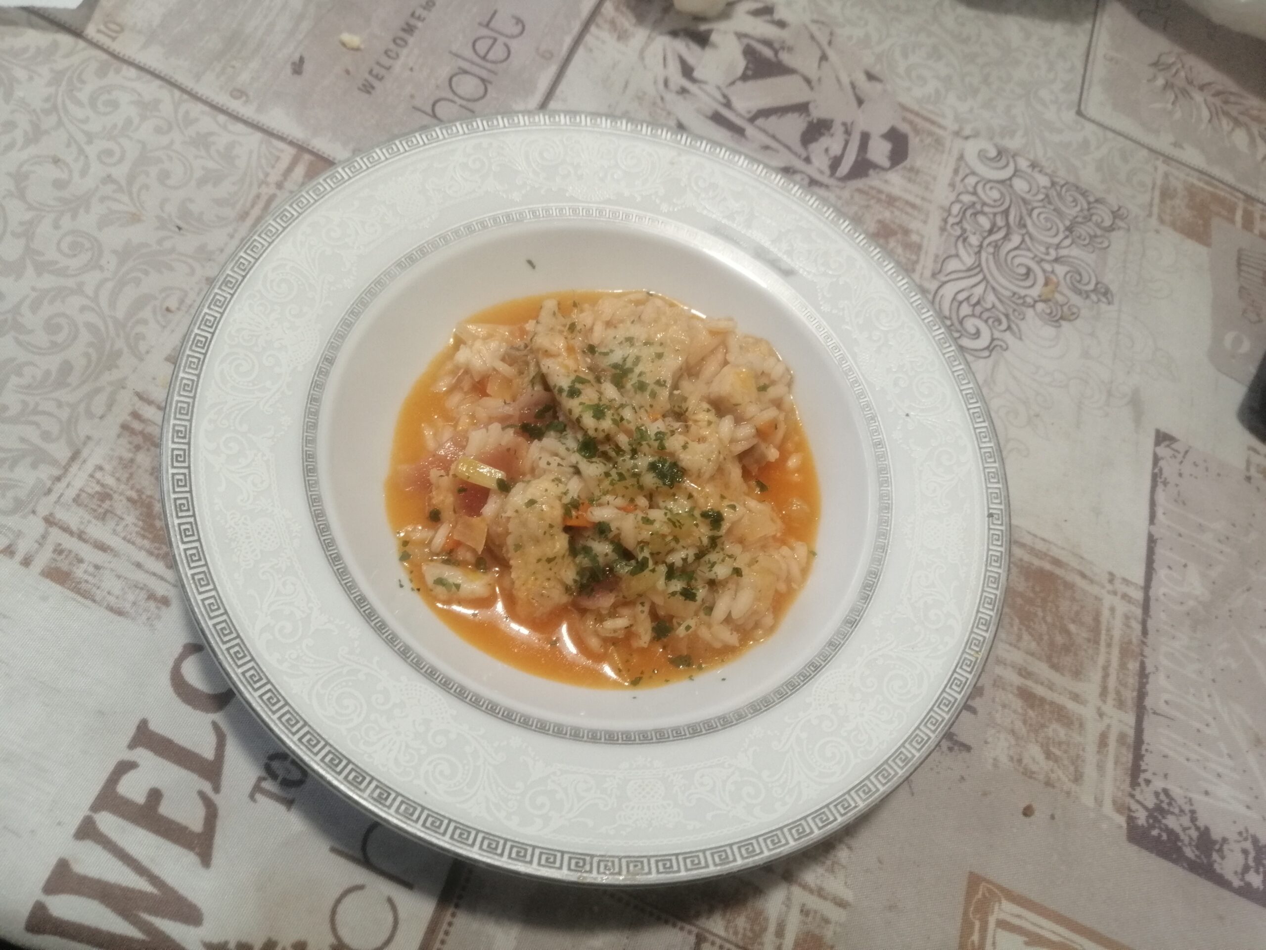 Risotto all'anguilla Le mie loverie