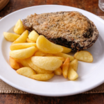 Testina d’agnello gratinata