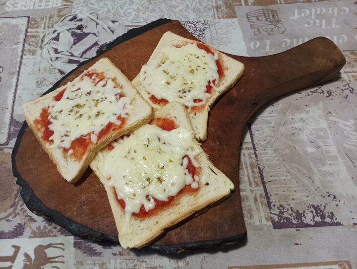 Pizzette con il pancarrè