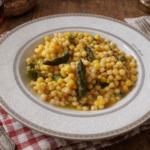 Fregola sarda con asparagi