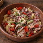 Insalata di pasta coi moscardini