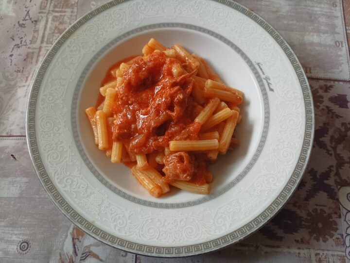 Maccheroncini al ragù di lepre