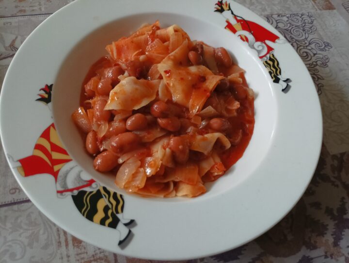 Pasta e fagioli all'nduja