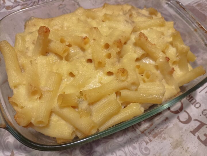 Maccheroni al forno con finocchi