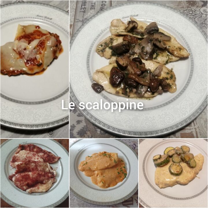 Ricette con le scaloppine