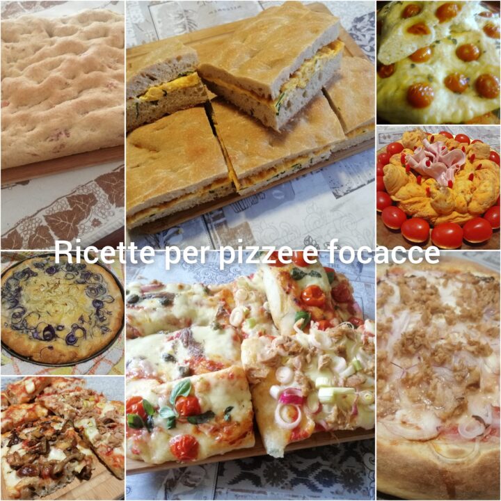Ricette per pizze e focacce