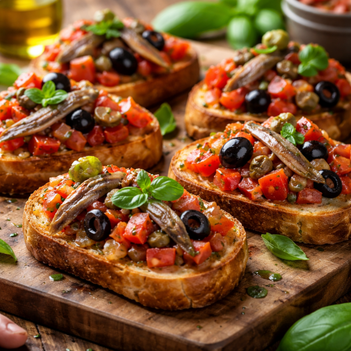 Bruschette alla siciliana