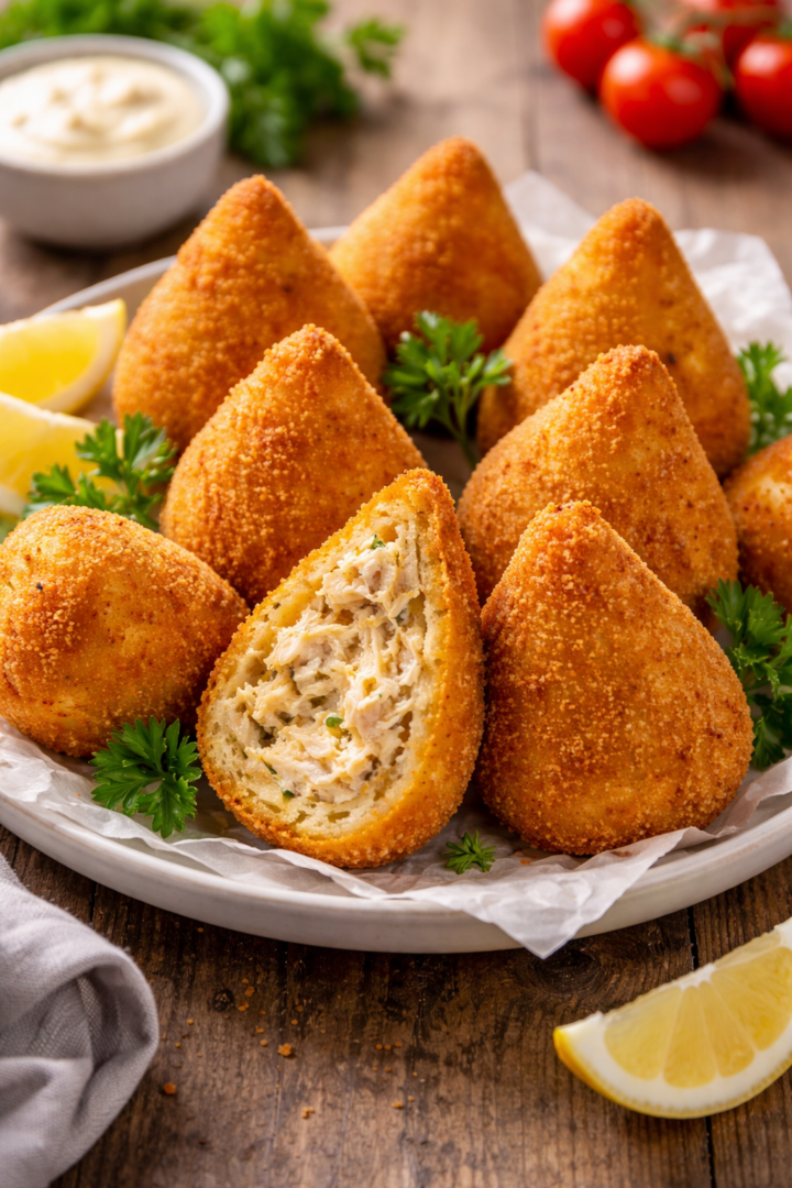 Coxinha (arancini brasiliani)