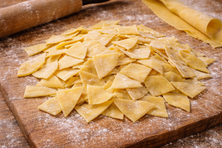 Maltagliati all'uovo