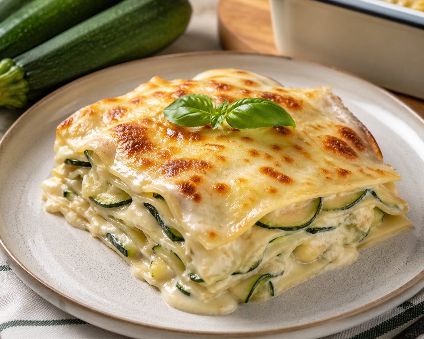 Lasagne bianche zucchine e besciamella