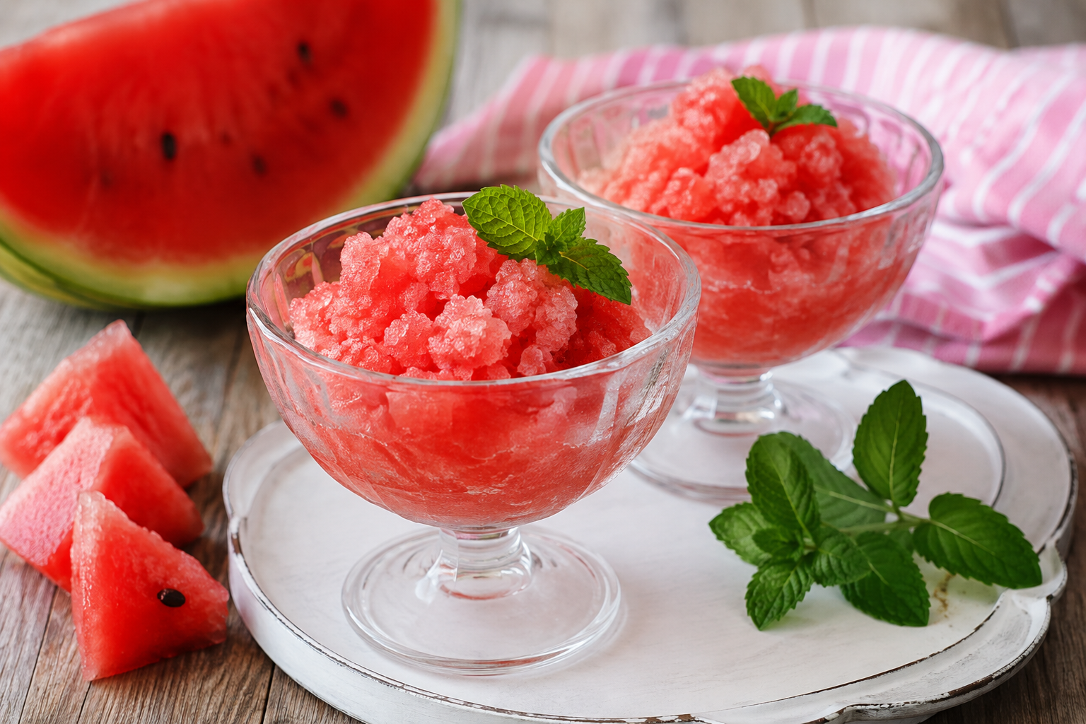 Granita all'anguria