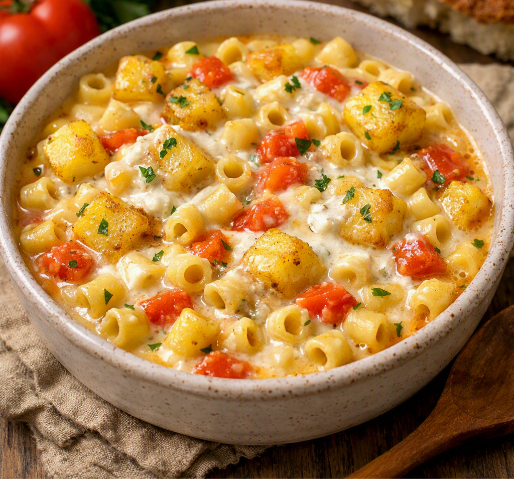 Pasta e patate a modo