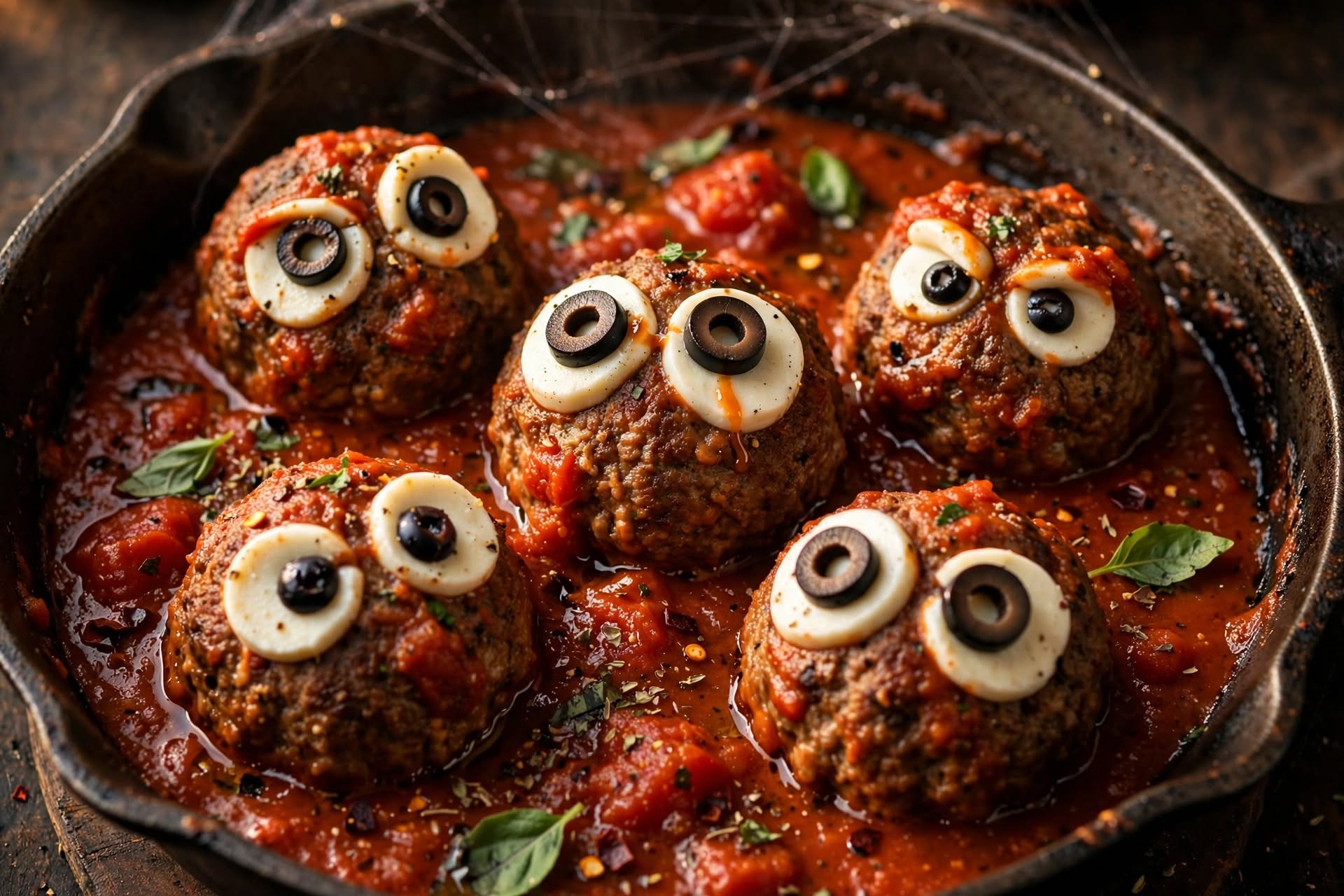 Polpette mostruose al sugo, ricetta per un Halloween da paura