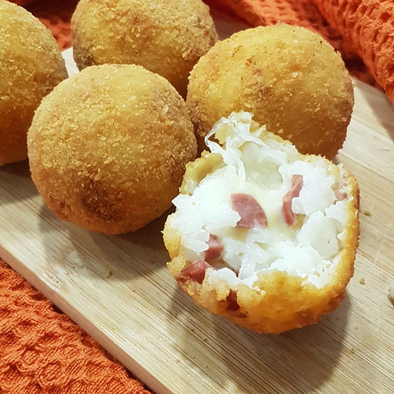 polpette di riso croccanti