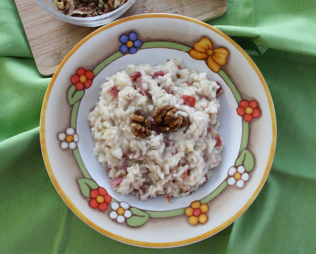 risotto speck e brie