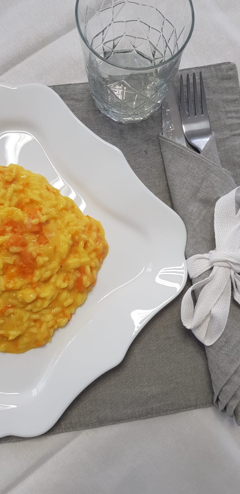 risotto zucca e taleggio