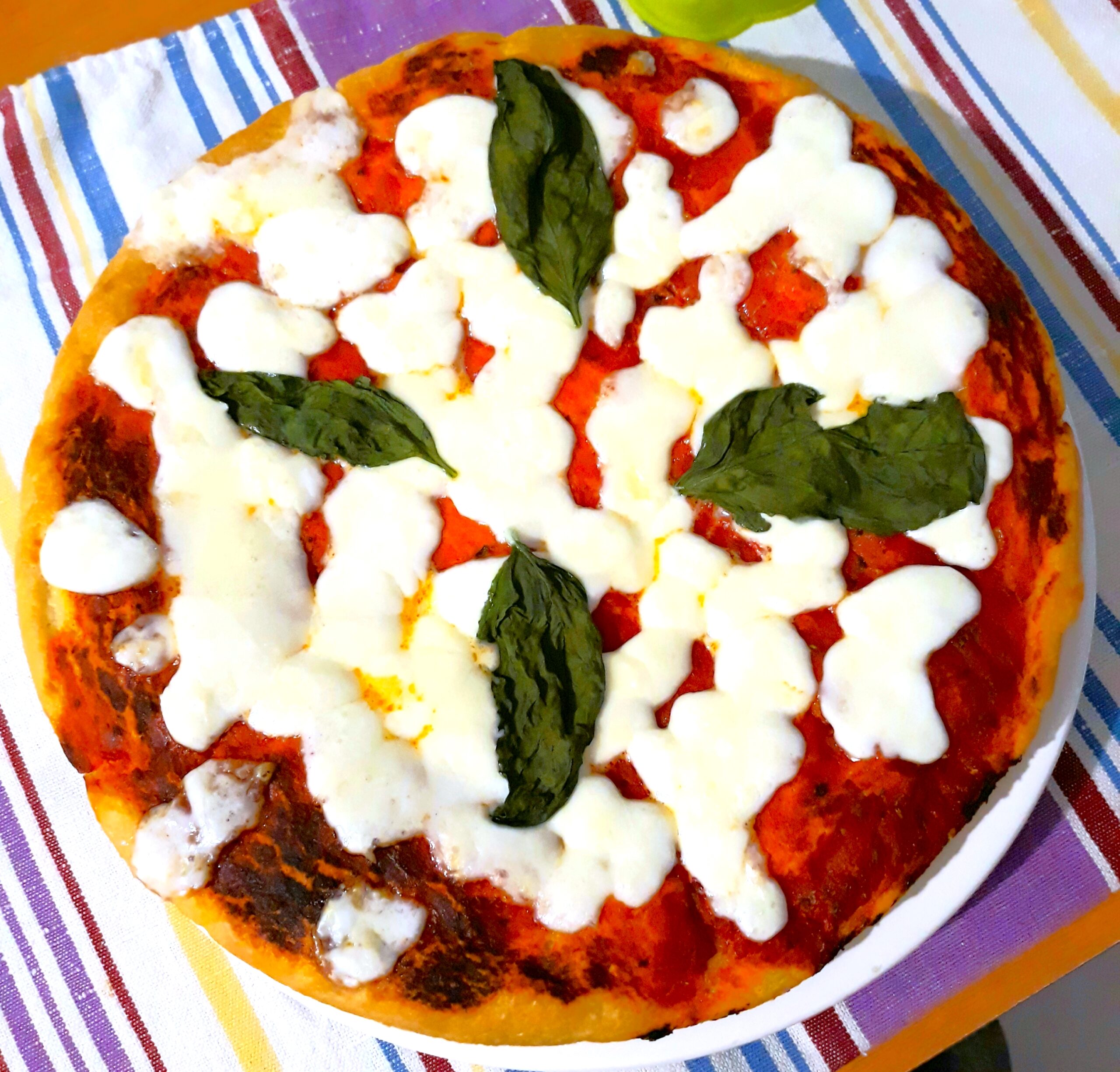 Pizza in teglia senza impasto  friggitrice ad aria - le mille ricette di  vale