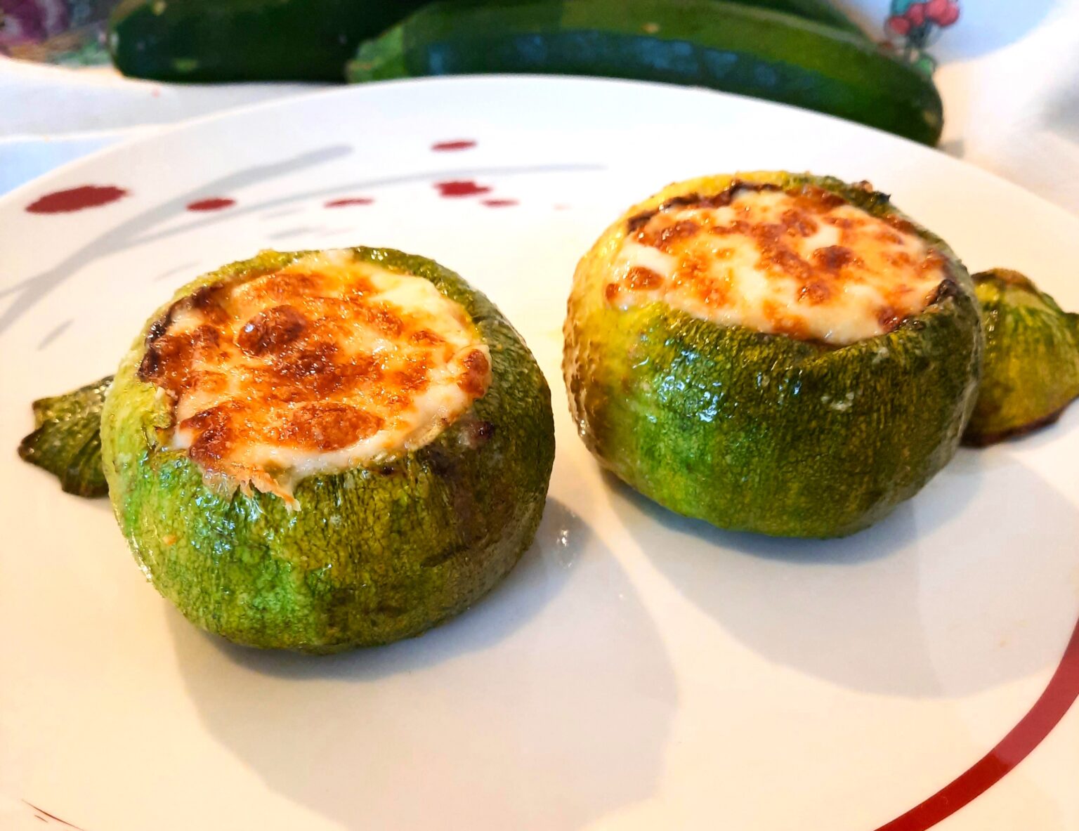 Zucchine ripiene filanti friggitrice ad aria le mille ricette di vale