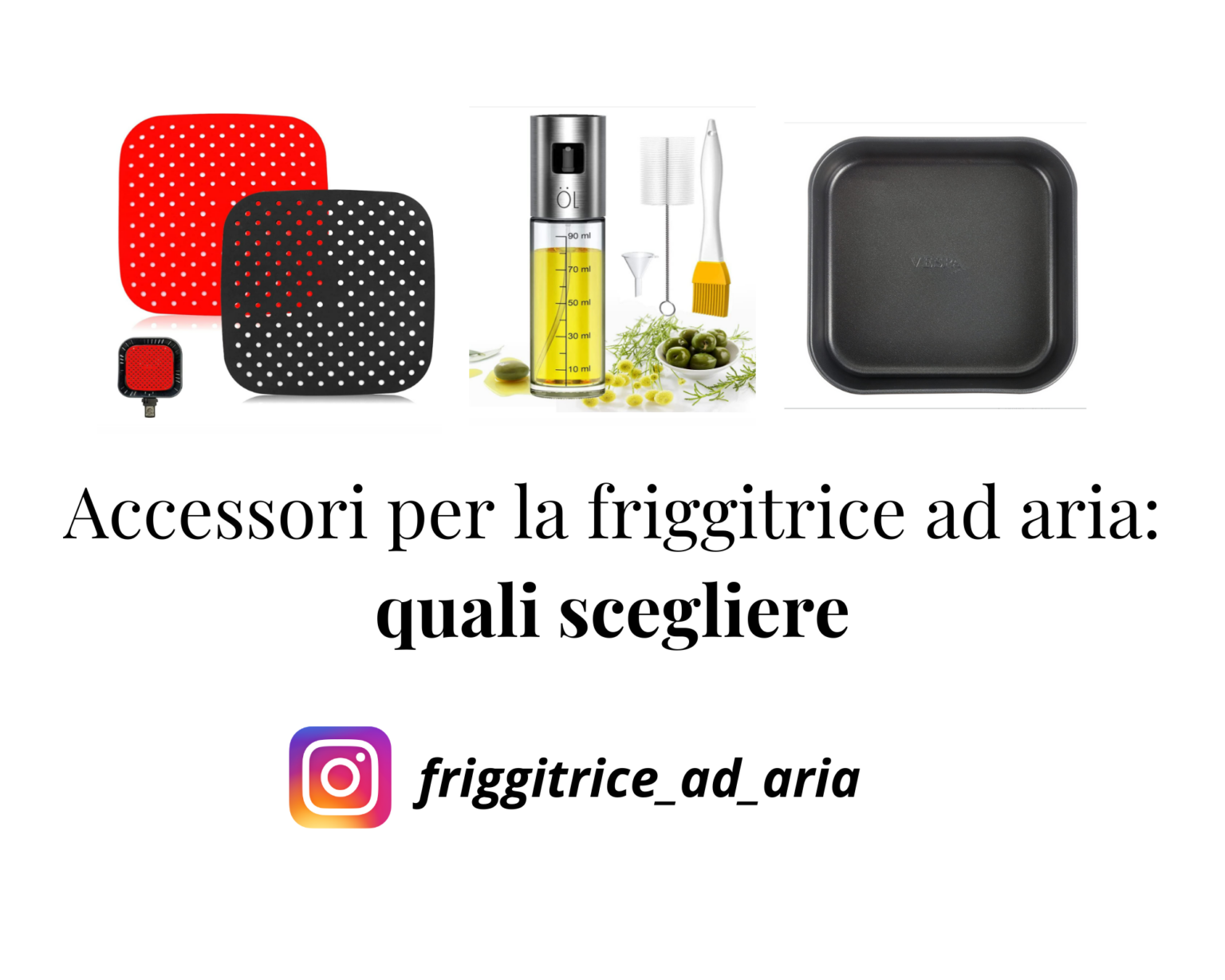 Set 6 Accessori Per Friggitrice Ad Aria Quadrata 5.5L - Compatibile Con COSORI, PRINCESS, NINJA, E Altre - Foto 6