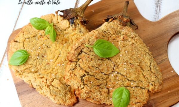 Cotolette di melanzane in friggitrice ad aria