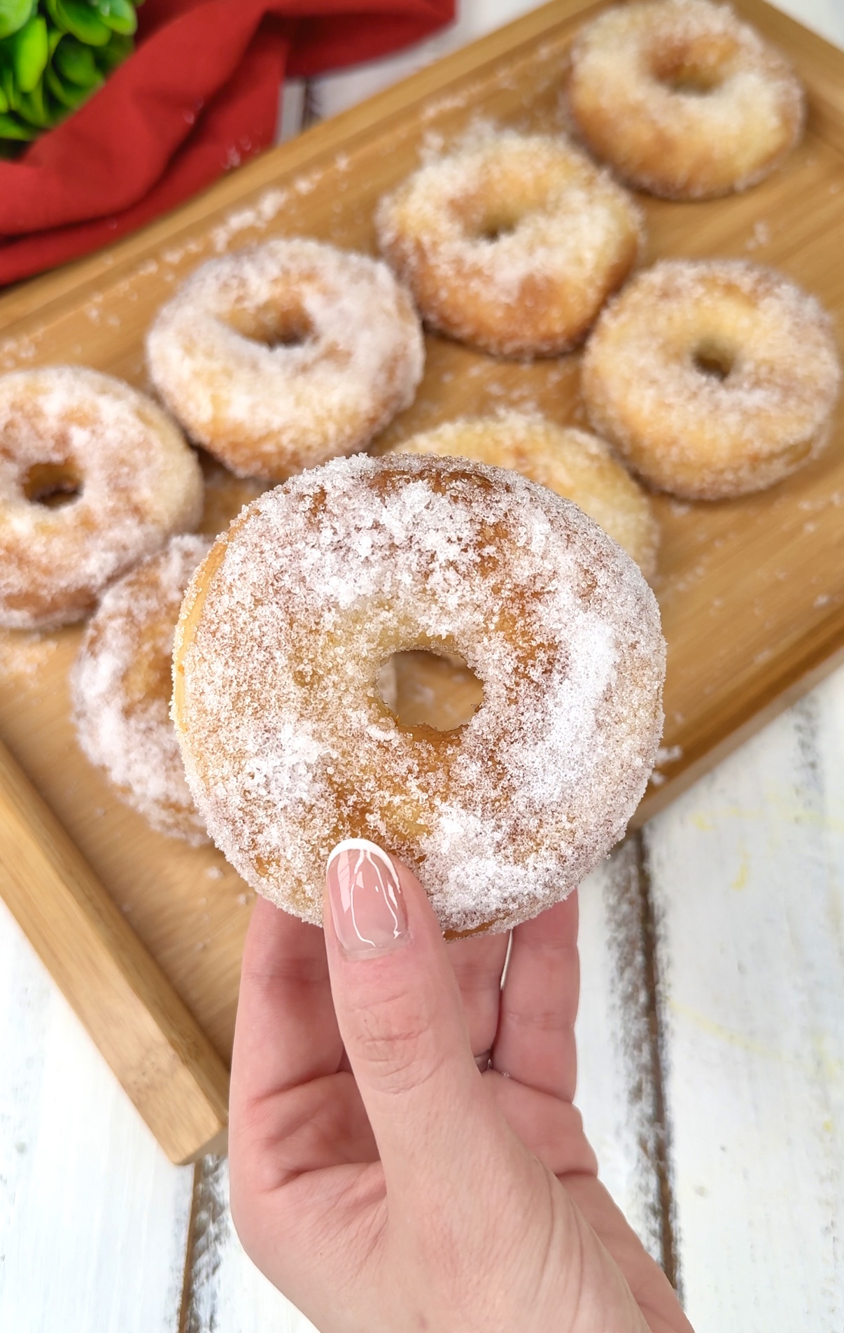 Ciambelle non fritte - in friggitrice ad aria