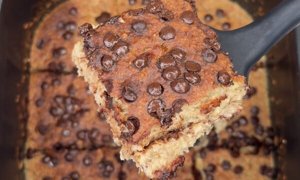 Baked Oatmeal alla banana in friggitrice ad aria