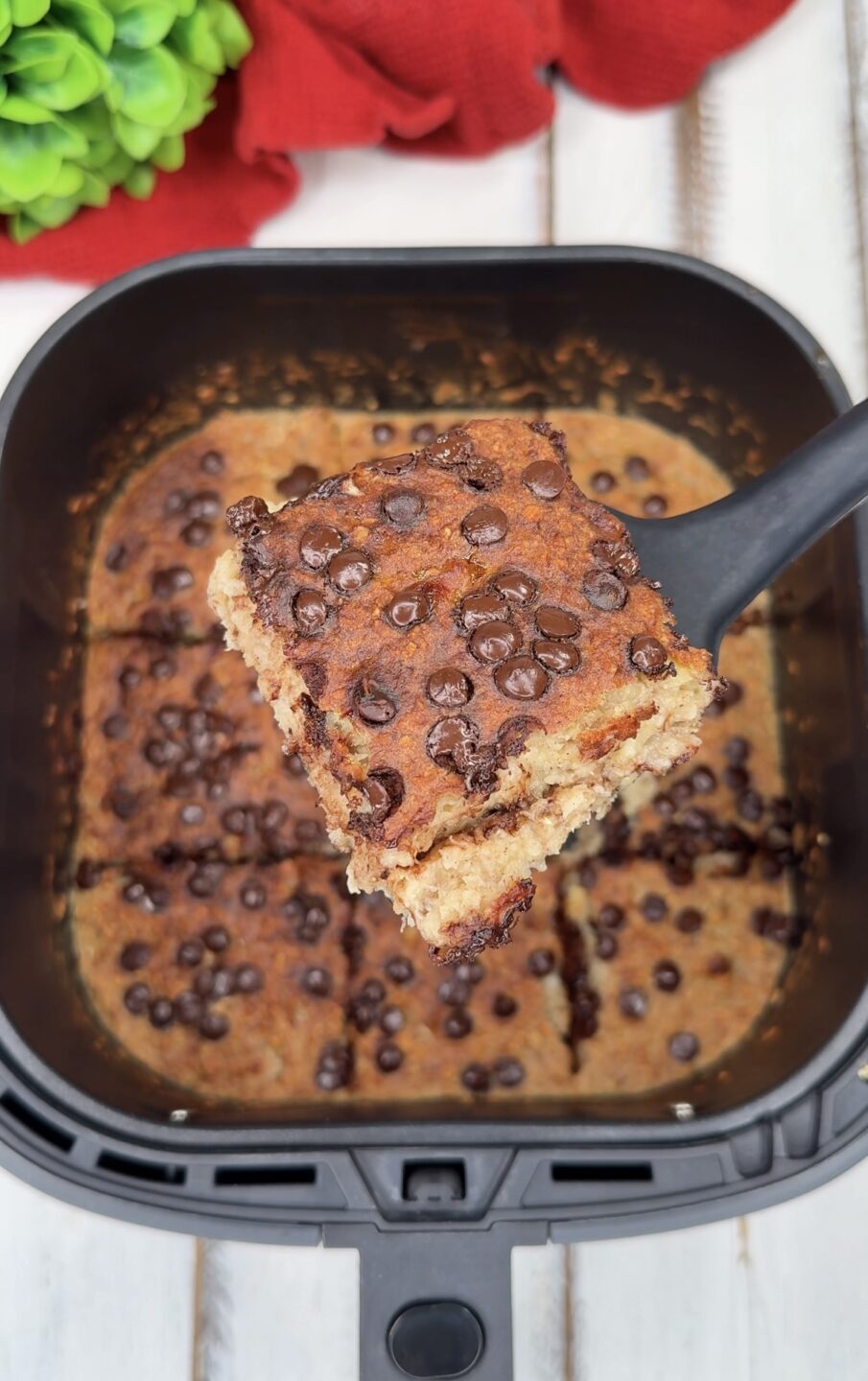 Baked Oatmeal alla banana in friggitrice ad aria