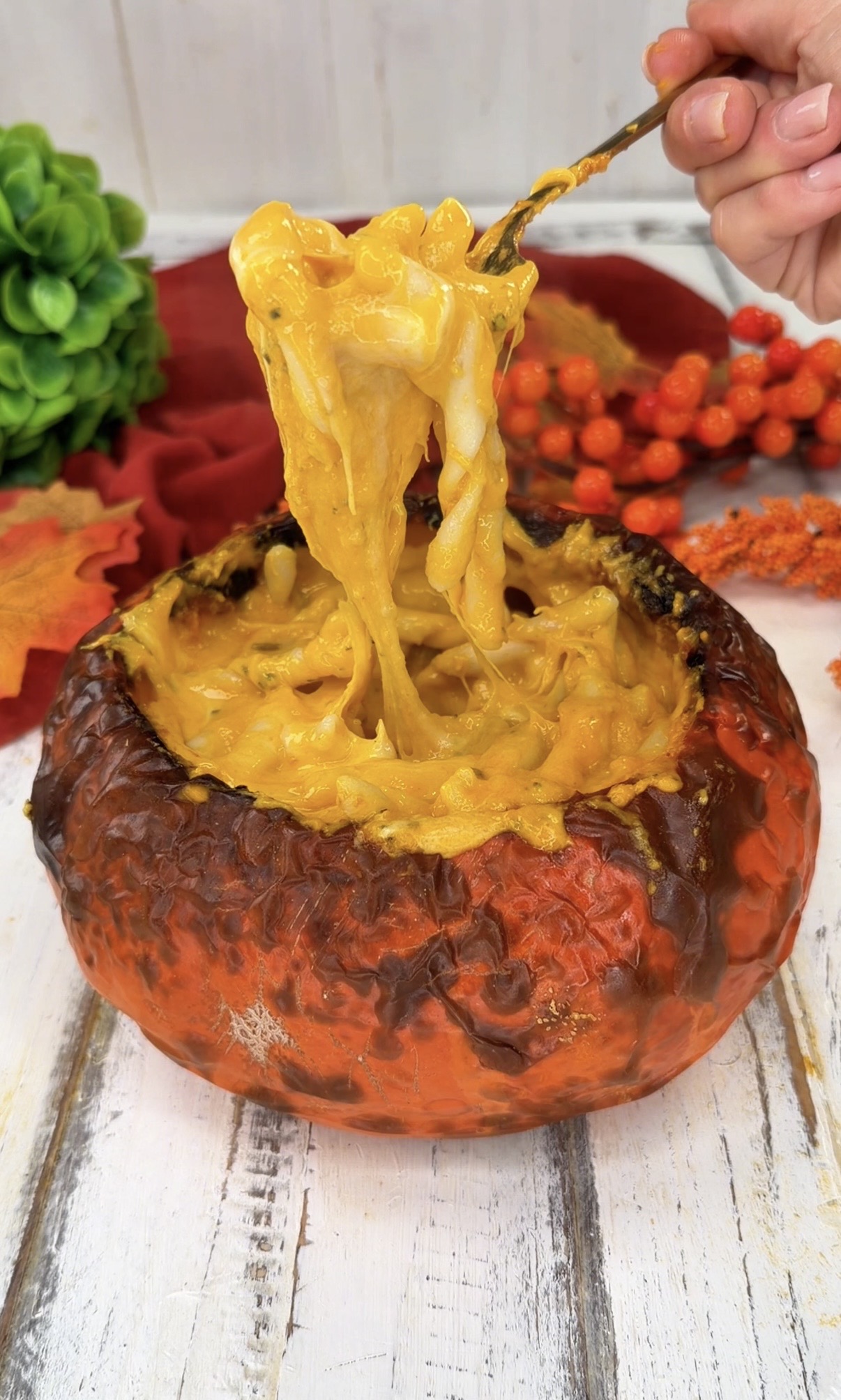 Pasta filante alla zucca