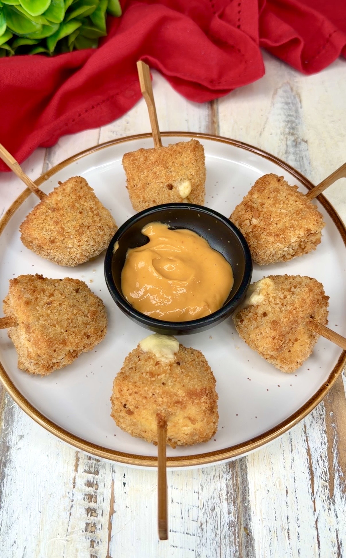 Brie croccante in friggitrice ad aria