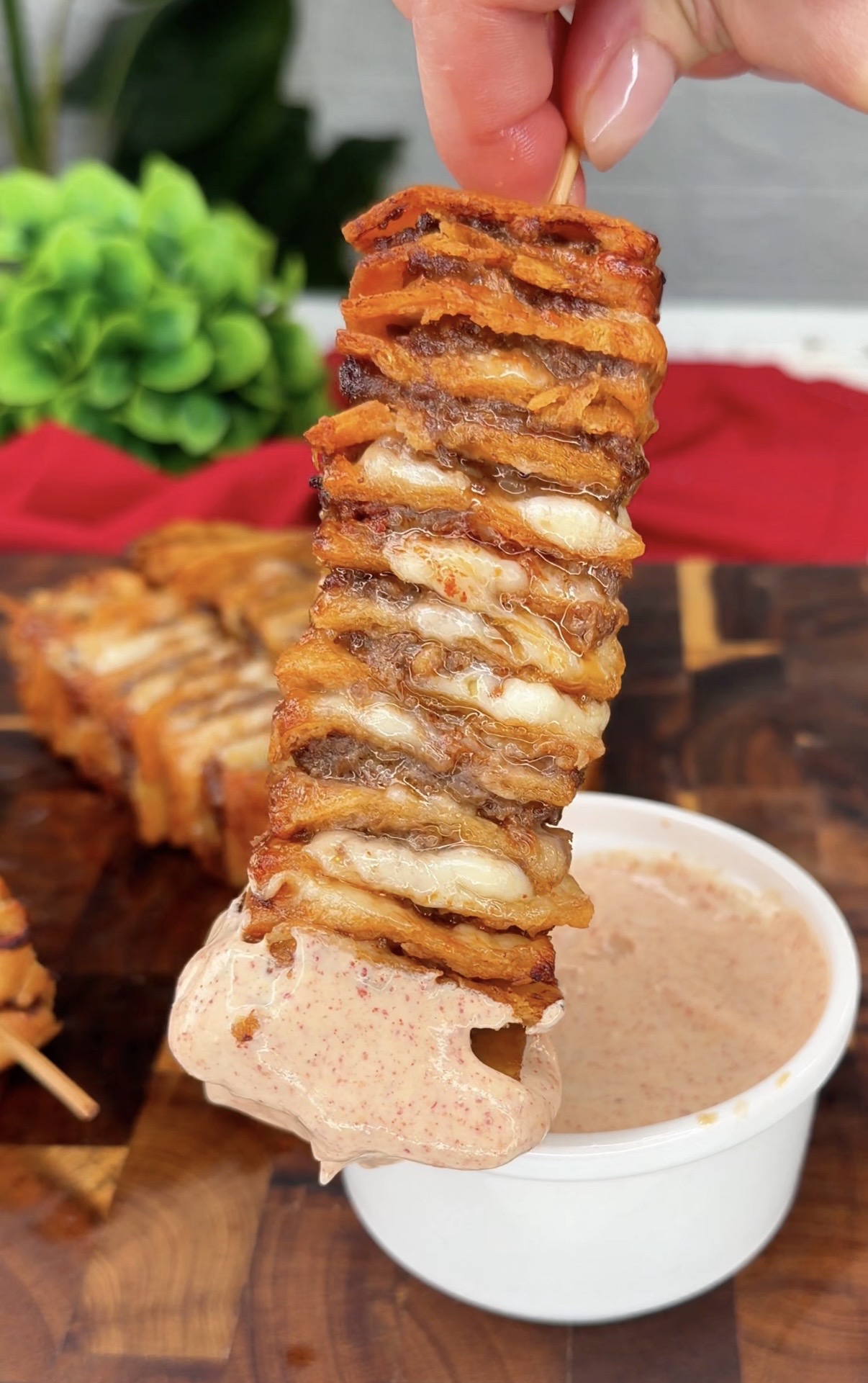 Spiedini Kebab in friggitrice ad aria