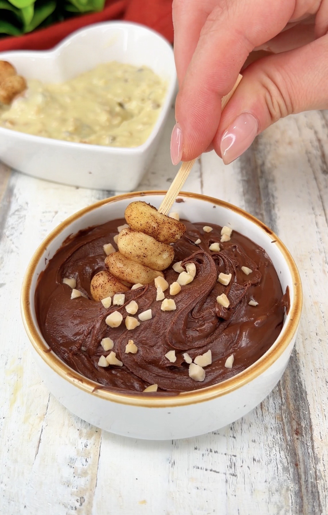 Churros "furbi" di gnocchi di patate