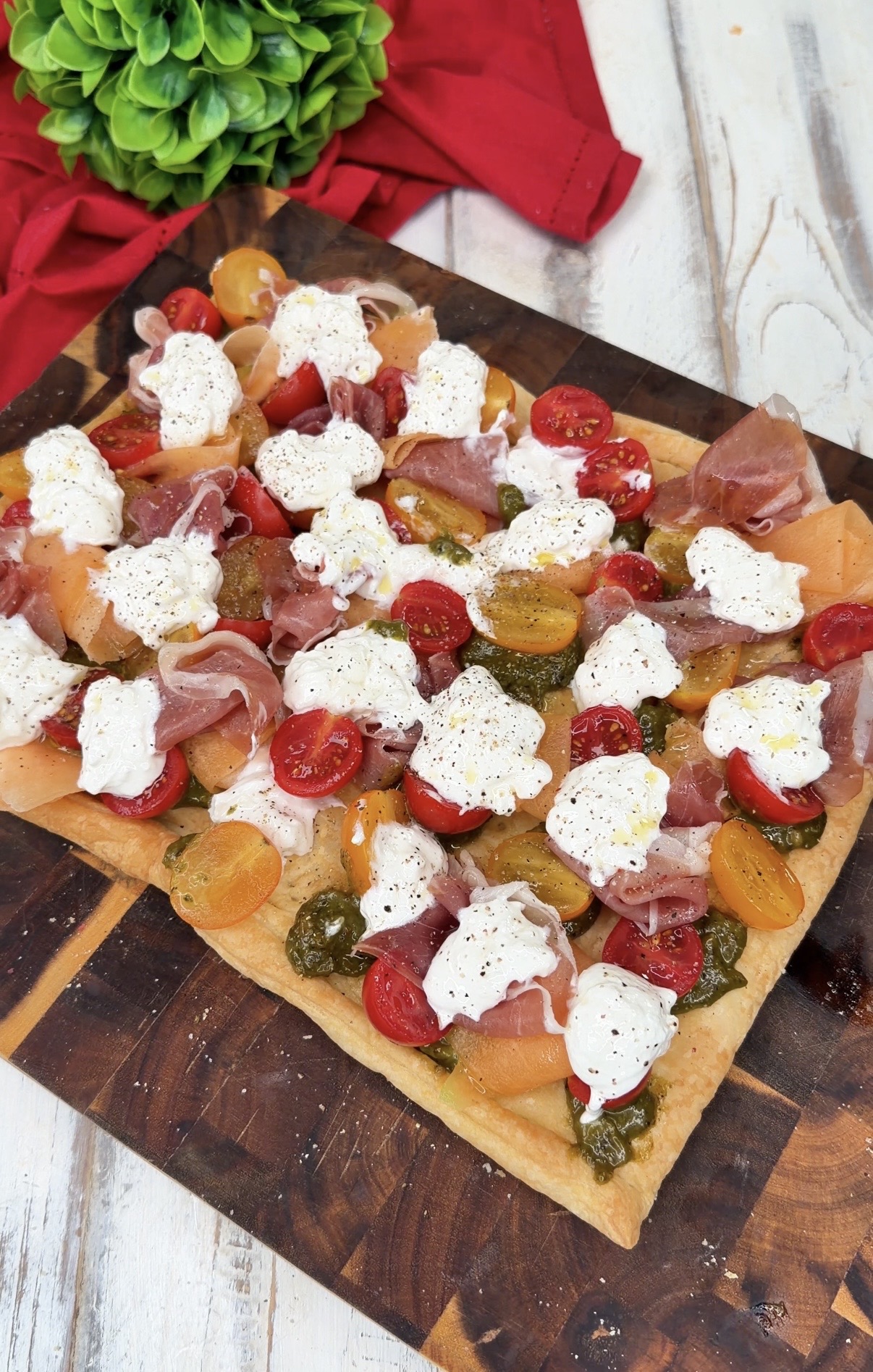 Torta salata fredda estiva