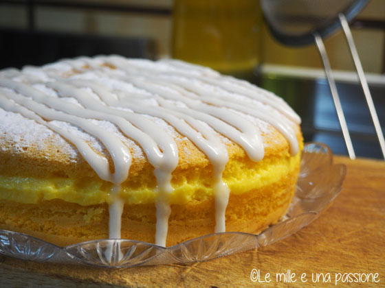 Torta farcita al limoncello