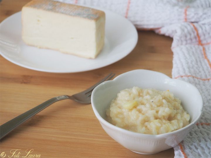 Risotto con porri e taleggio