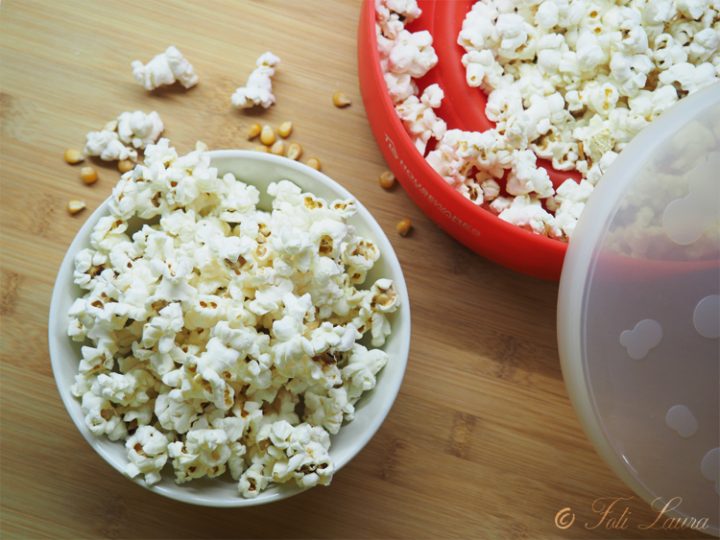 Pop corn al microonde pronti per essere gustati!