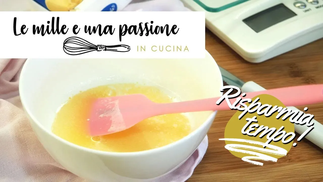 burro sciolto nella ciotola