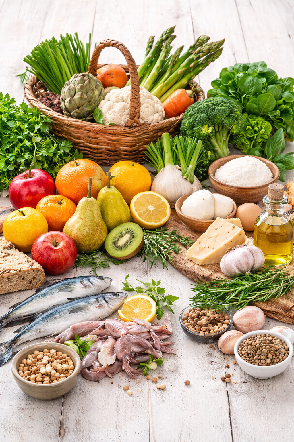 Cibo della stagione di marzo