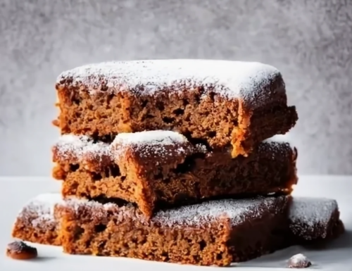 Brownies al cioccolato fondente e zucca