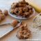 Biscotti avena banana e noci