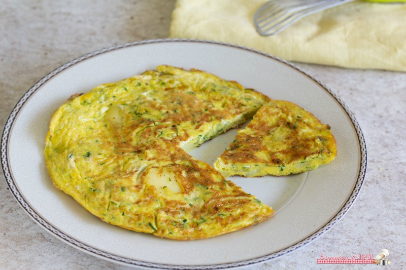 Frittata con zucchine e patate - Le passioni di MAM