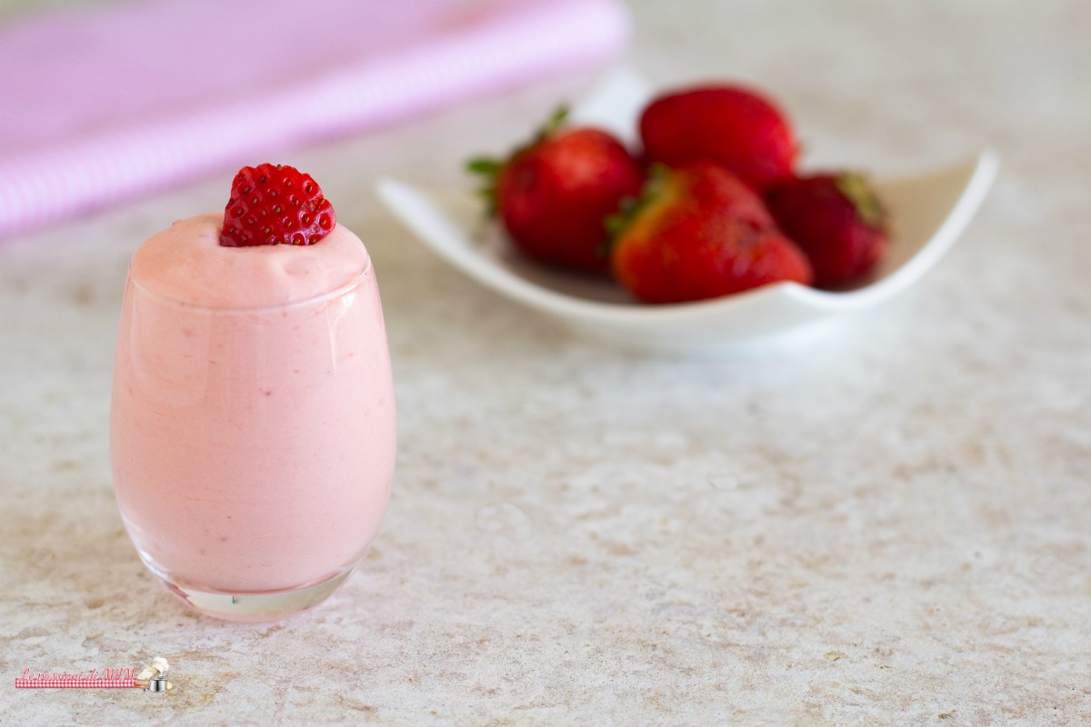 Mousse alle fragole veloce